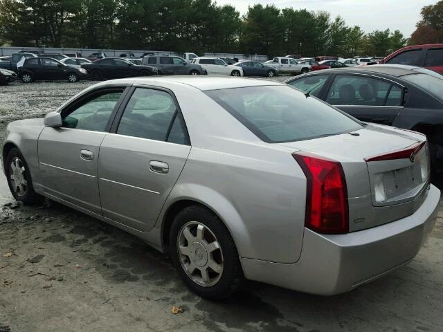 1G6DM577140169099 - 2004 CADILLAC CTS SILVER photo 3