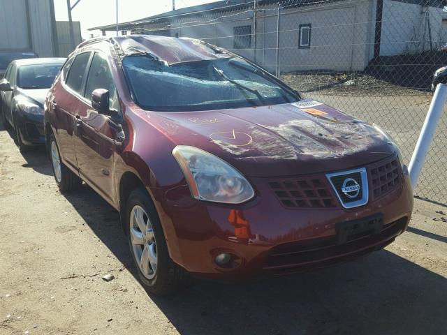 JN8AS58TX8W004824 - 2008 NISSAN ROGUE RED photo 1