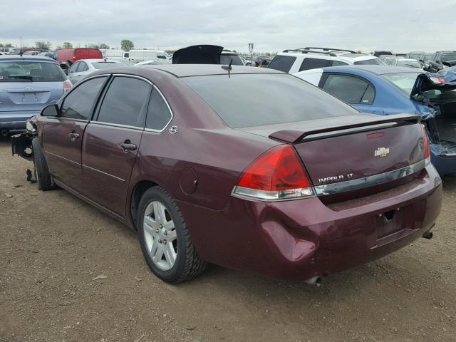 2G1WC58R379236751 - 2007 CHEVROLET IMPALA BURGUNDY photo 3