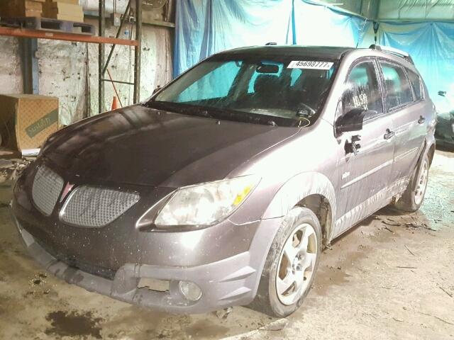 5Y2SL65896Z438148 - 2006 PONTIAC VIBE CHARCOAL photo 2