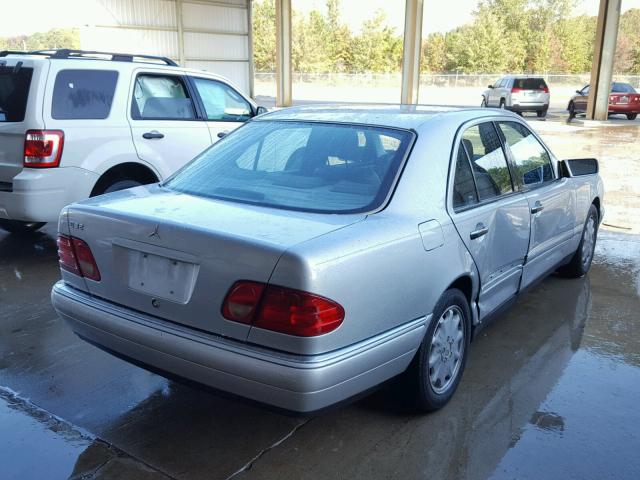 WDBJF65H4XA871457 - 1999 MERCEDES-BENZ E 320 SILVER photo 4