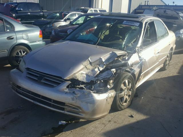 JHMCG56641C032823 - 2001 HONDA ACCORD EX GOLD photo 2