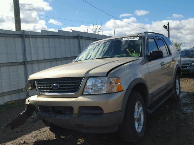 1FMZU73E12UC20833 - 2002 FORD EXPLORER X GOLD photo 2