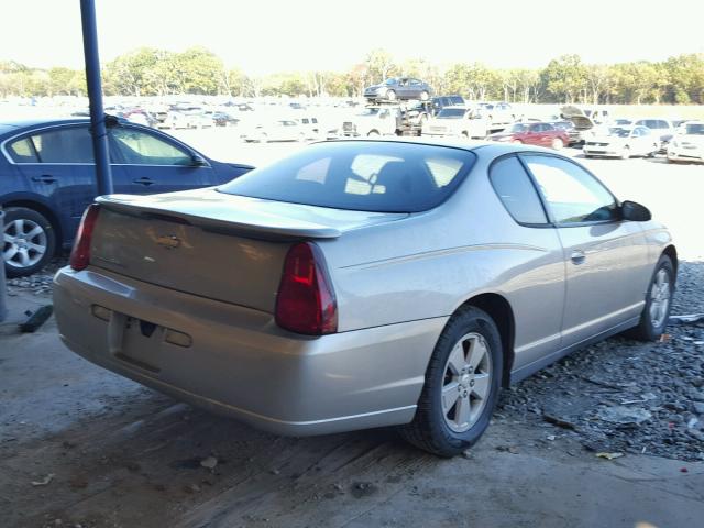 2G1WJ15N479205508 - 2007 CHEVROLET MONTE CARL SILVER photo 4