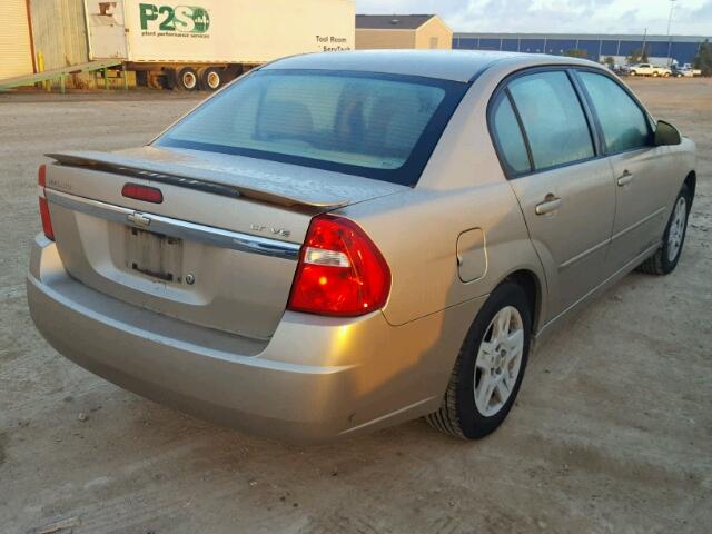 1G1ZT58N18F131175 - 2008 CHEVROLET MALIBU LT GOLD photo 4