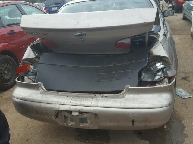 1Y1SK5486YZ432336 - 2000 CHEVROLET GEO PRIZM 灰色 照片 9