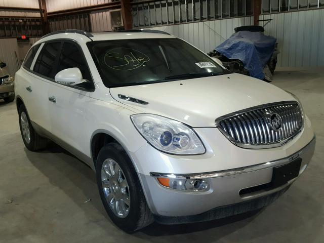 5GAKRBED7BJ346700 - 2011 BUICK ENCLAVE CX WHITE photo 1