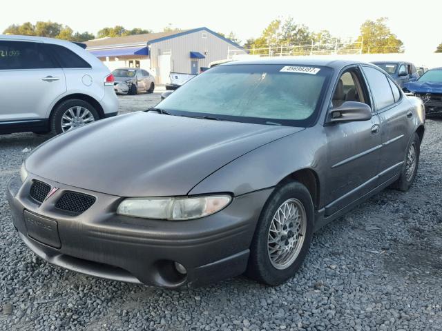 1G2WP52K9YF203600 - 2000 PONTIAC GRAND PRIX BROWN photo 2