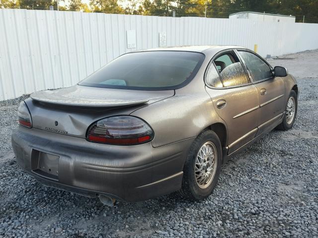 1G2WP52K9YF203600 - 2000 PONTIAC GRAND PRIX BROWN photo 4