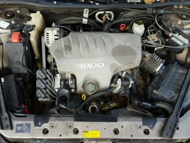 1G2WP52K9YF203600 - 2000 PONTIAC GRAND PRIX BROWN photo 7