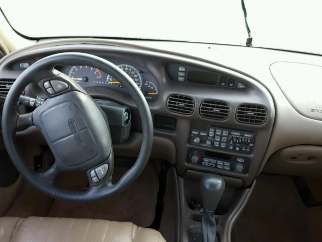 1G2WP52K9YF203600 - 2000 PONTIAC GRAND PRIX BROWN photo 9