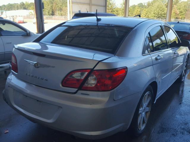 1C3LC56R78N165232 - 2008 CHRYSLER SEBRING TO SILVER photo 4