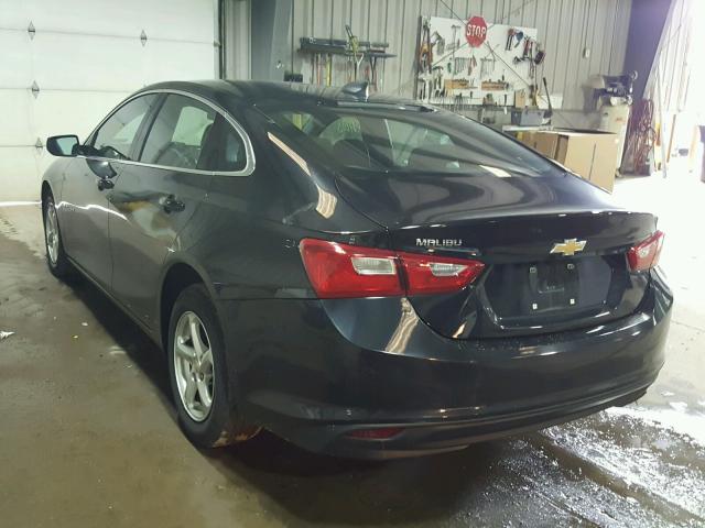 1G1ZB5ST8HF206061 - 2017 CHEVROLET MALIBU LS Qara foto 3