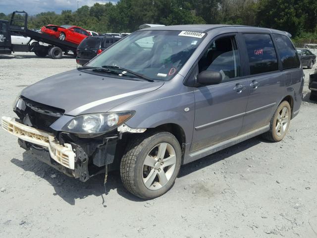 JM3LW28J440514418 - 2004 MAZDA MPV WAGON GRAY photo 2