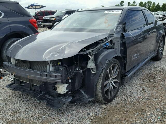 JTKJF5C70FJ011603 - 2015 TOYOTA SCION TC 灰色 照片 2