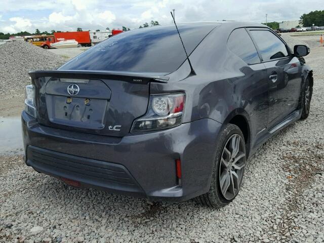 JTKJF5C70FJ011603 - 2015 TOYOTA SCION TC 灰色 照片 4