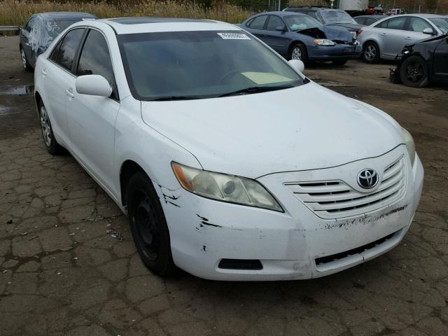 4T1BE46K27U572289 - 2007 TOYOTA CAMRY NEW WHITE photo 1