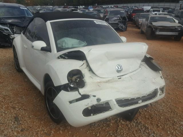 3VWFF31Y87M422410 - 2007 VOLKSWAGEN NEW BEETLE WHITE photo 1