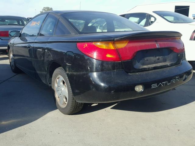 1G8ZY14702Z115185 - 2002 SATURN SC2 BLACK photo 3