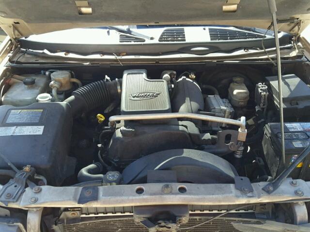 1GNES16S856136516 - 2005 CHEVROLET TRAILBLAZE GOLD photo 7