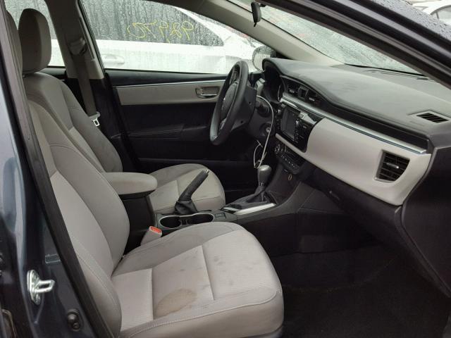 5YFBPRHE9EP063751 - 2014 TOYOTA COROLLA EC 灰色 照片 5