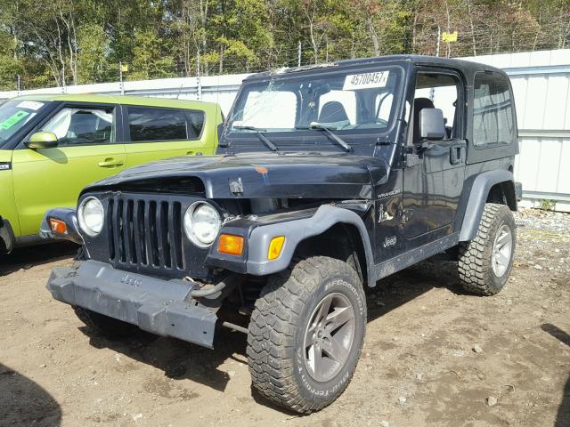 1J4FY29P7XP442042 - 1999 JEEP WRANGLER / BLACK photo 2