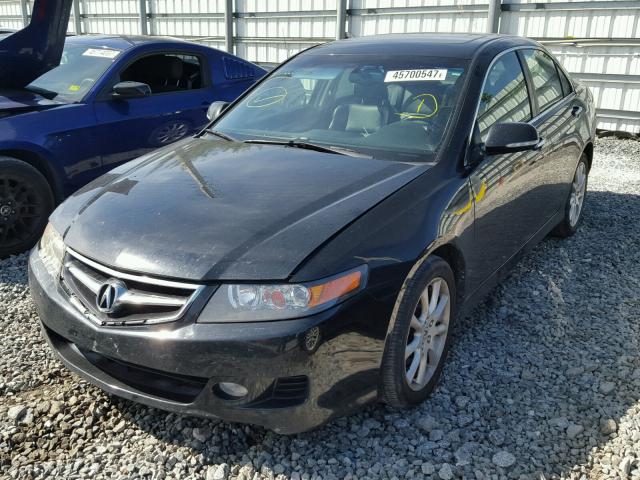 JH4CL96896C011509 - 2006 ACURA TSX BLACK photo 2