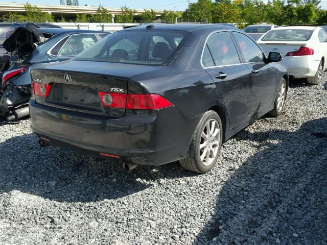 JH4CL96896C011509 - 2006 ACURA TSX BLACK photo 4