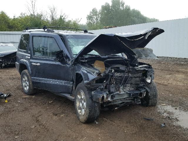 1J8HG68228C111451 - 2008 JEEP COMMANDER Mavi foto 1