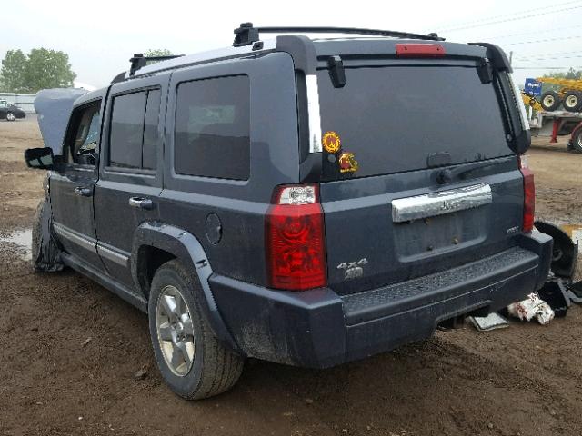 1J8HG68228C111451 - 2008 JEEP COMMANDER Mavi foto 3
