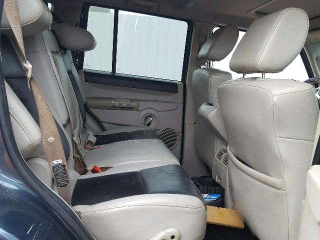 1J8HG68228C111451 - 2008 JEEP COMMANDER Mavi foto 6