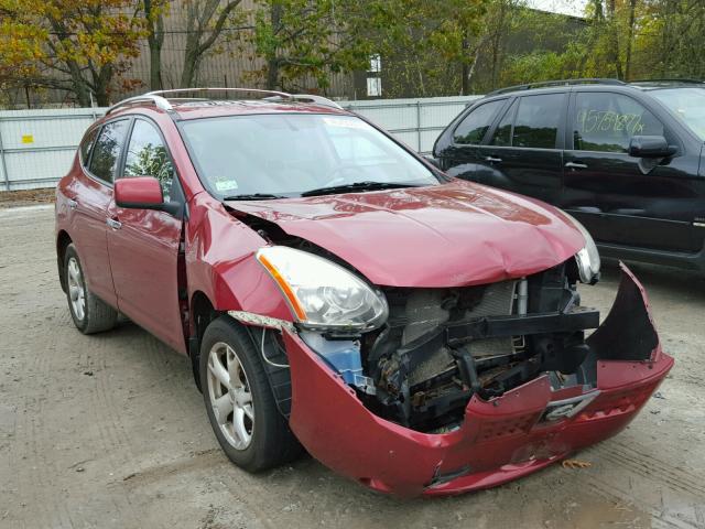 JN8AS5MV5AW128478 - 2010 NISSAN ROGUE RED photo 1