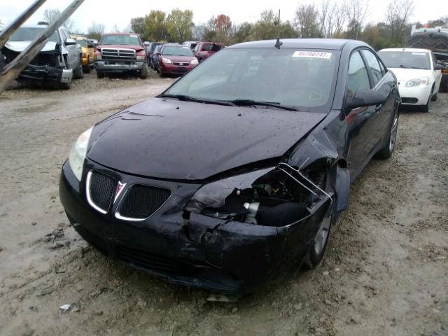 1G2ZG57B194145338 - 2009 PONTIAC G6 BLACK photo 2