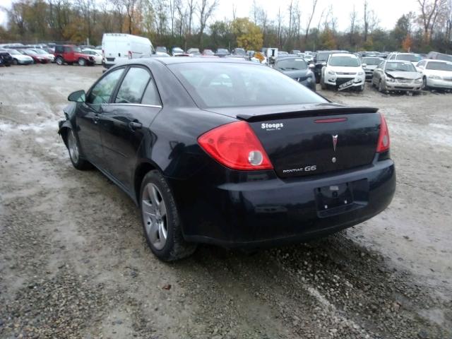 1G2ZG57B194145338 - 2009 PONTIAC G6 BLACK photo 3