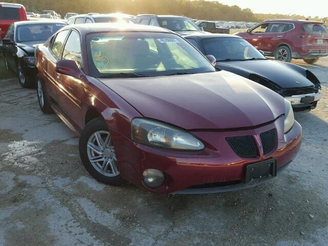 2G2WP522941112568 - 2004 PONTIAC GRAND PRIX BURGUNDY photo 1