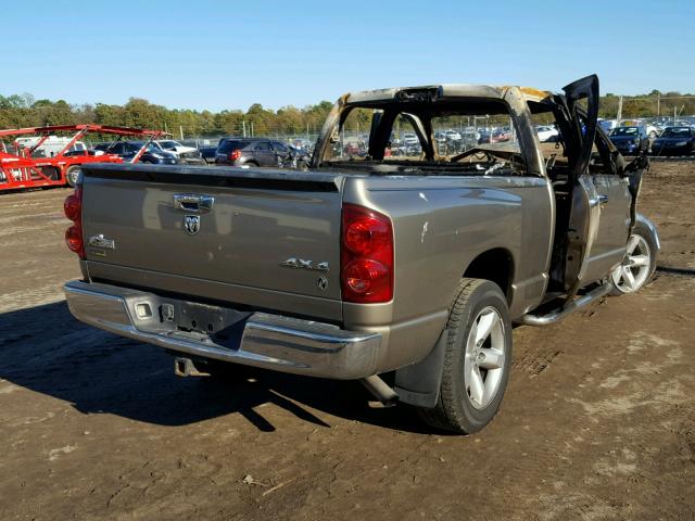 1D7HU18NX8J113902 - 2008 DODGE RAM 1500 S GOLD photo 4