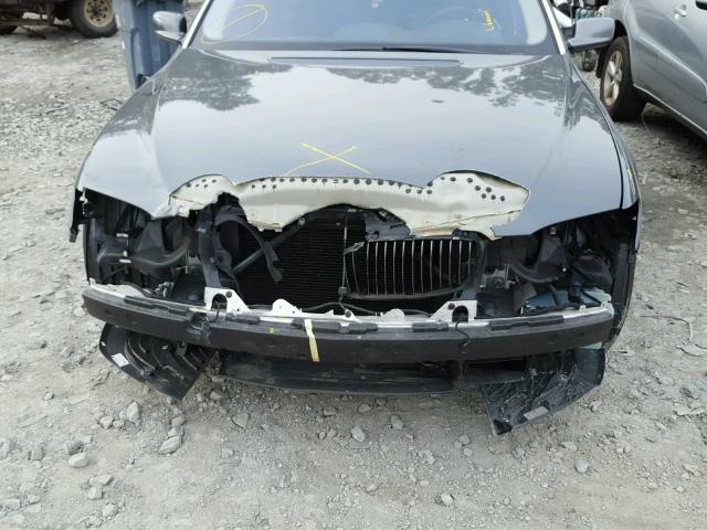 WBAHN83528DT80261 - 2008 BMW 750 LI GRAY photo 7