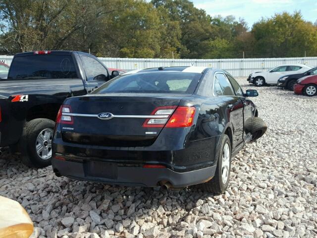 1FAHP2MK1EG138155 - 2014 FORD TAURUS POL BLACK photo 4