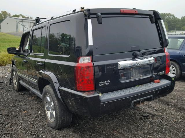 1J8HG58217C505063 - 2007 JEEP COMMANDER 黑色 照片 3