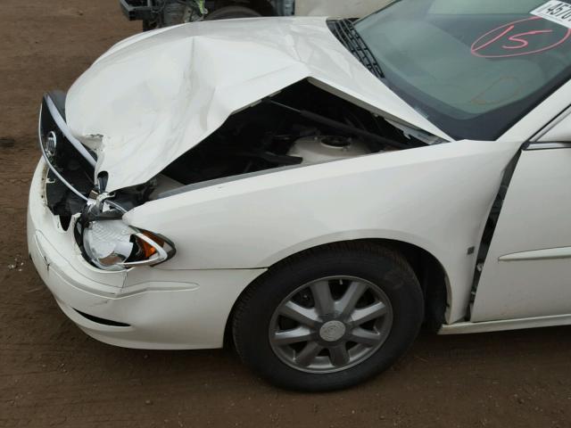 2G4WD582671105850 - 2007 BUICK LACROSSE WHITE photo 9