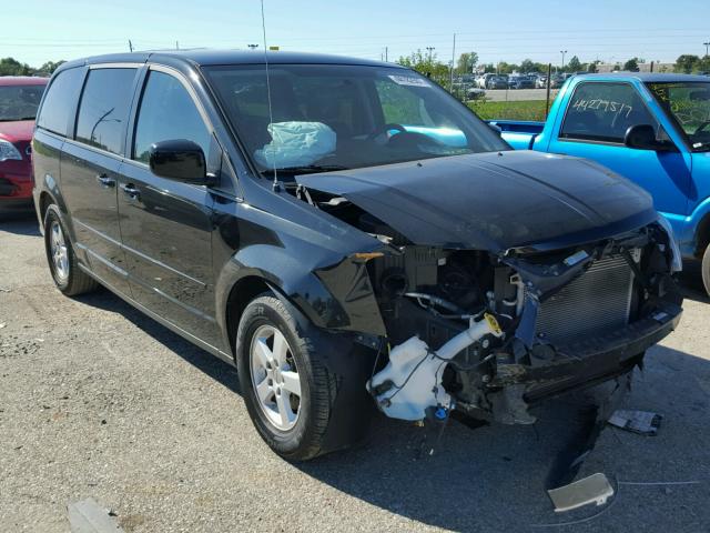 2D4RN3DG1BR663364 - 2011 DODGE GRAND CARA BLACK photo 1