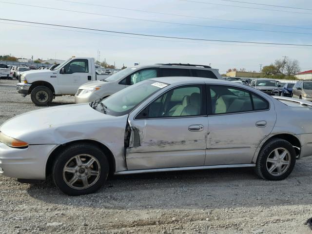 1G3NL52F93C332288 - 2003 OLDSMOBILE ALERO GL SILVER photo 9