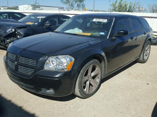 2D4GV58245H557387 - 2005 DODGE MAGNUM R/T BLACK photo 2