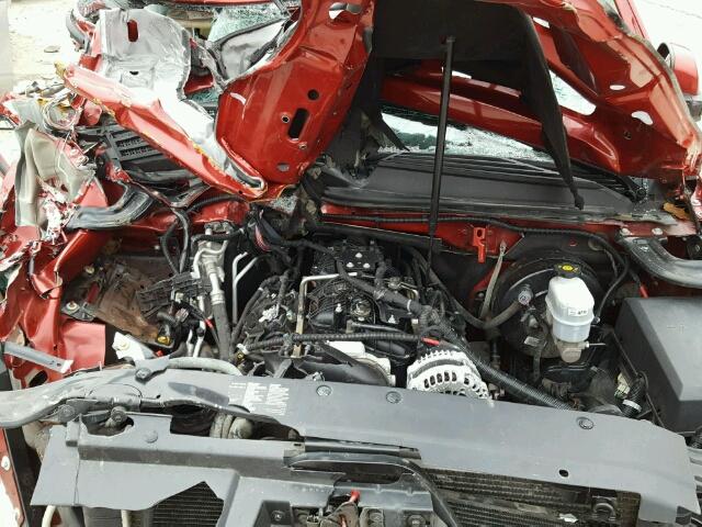 1GNSKBE09DR370816 - 2013 CHEVROLET TAHOE K150 RED photo 7