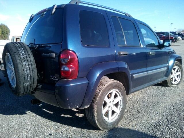 1J4GL58K27W515480 - 2007 JEEP LIBERTY LI BLUE photo 4