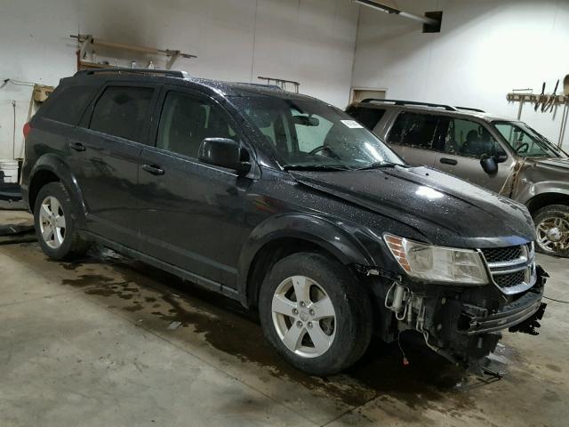 3C4PDCBB9CT353959 - 2012 DODGE JOURNEY SX BLACK photo 1