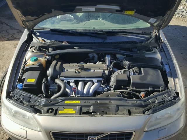YV1RS612852482730 - 2005 VOLVO S60 GOLD photo 7