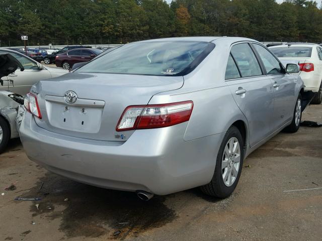 4T1BB46K77U023681 - 2007 TOYOTA CAMRY NEW SILVER photo 4