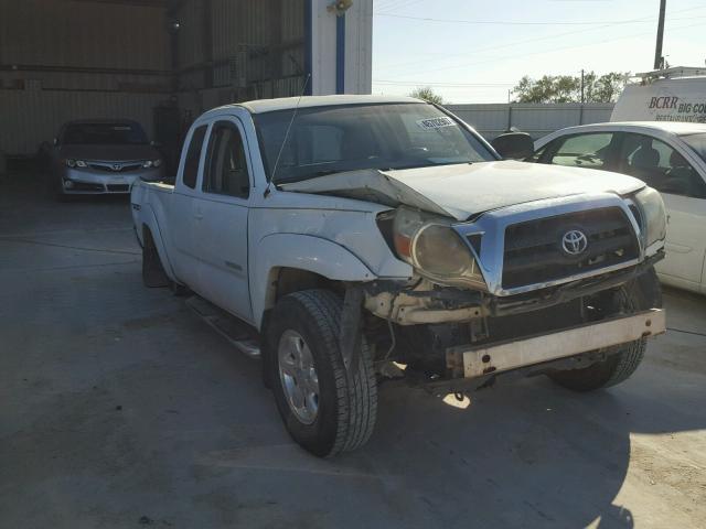 5TETU62N75Z039365 - 2005 TOYOTA TACOMA PRE WHITE photo 1