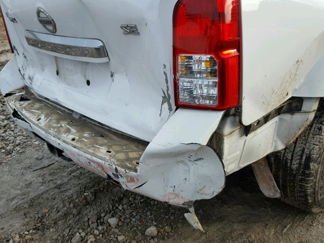 5N1AR18U98C656422 - 2008 NISSAN PATHFINDER WHITE photo 9